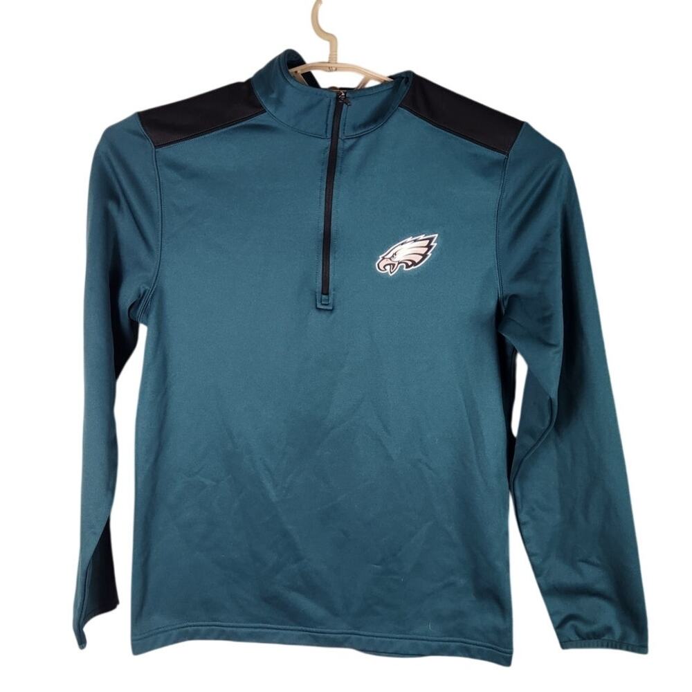 Philadelphia Eagles Quarter zip men's medium